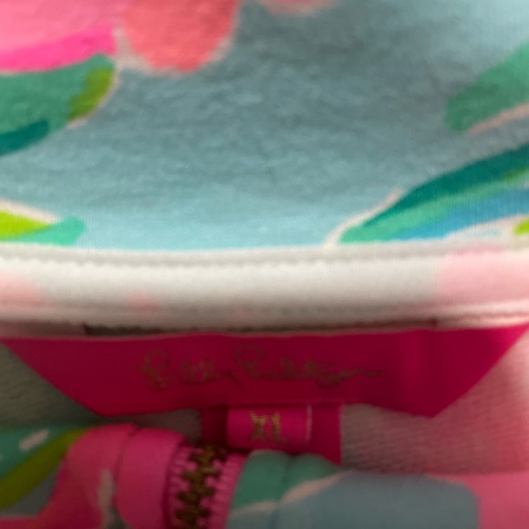 Lilly Pulitzer Quarter Zip Top - Picture 3 of 3